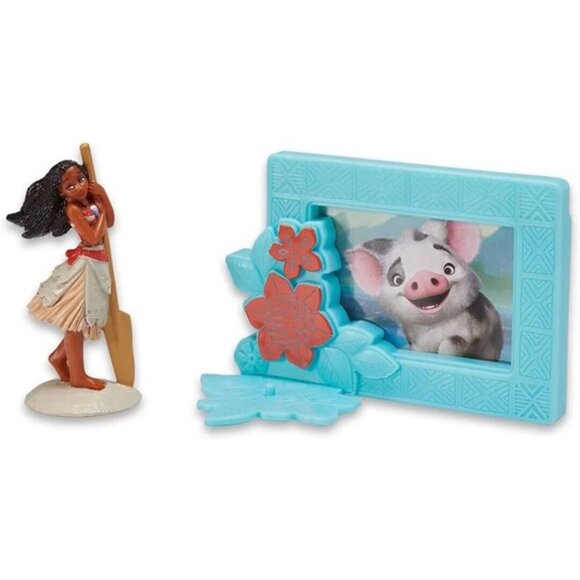 Cake Topper Disney Moana DecoPac Movie Birthday Figurine Picture Frame Decoratio - Picture 1 of 7
